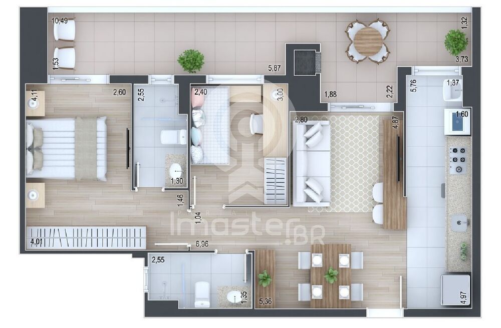 Apartamento à venda com 2 quartos, 94m² - Foto 35