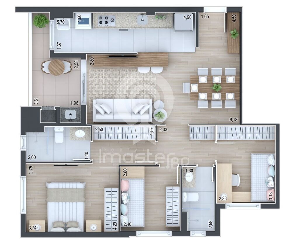 Apartamento à venda com 2 quartos, 94m² - Foto 40
