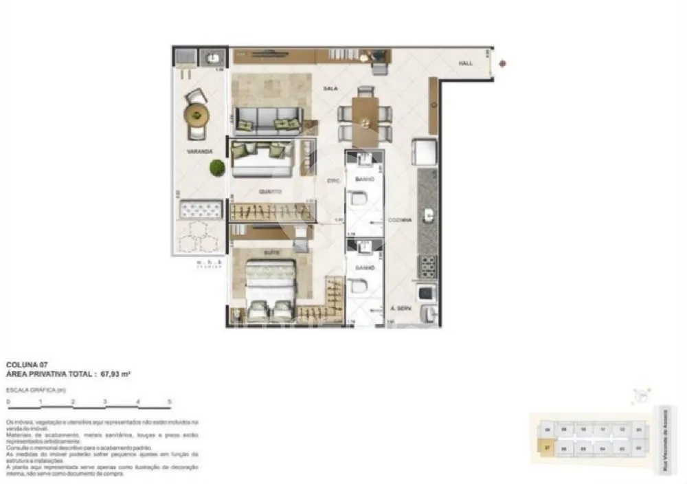 Apartamento, 2 quartos, 67 m² - Foto 21