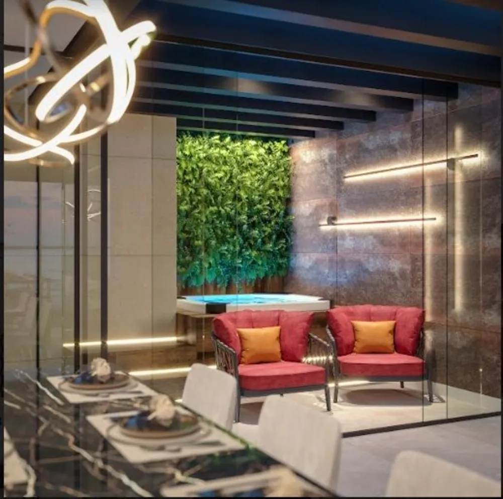 Cobertura, 2 quartos, 122 m² - Foto 4