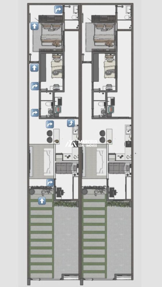 Casa à venda com 3 quartos, 60m² - Foto 1
