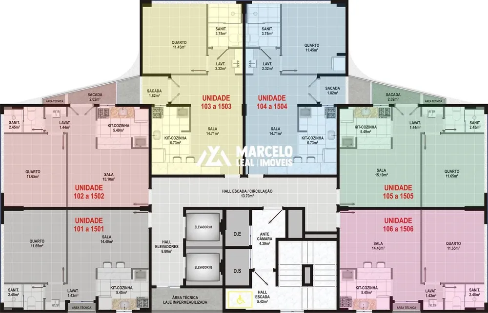 Apartamento, 1 quarto, 39 m² - Foto 10