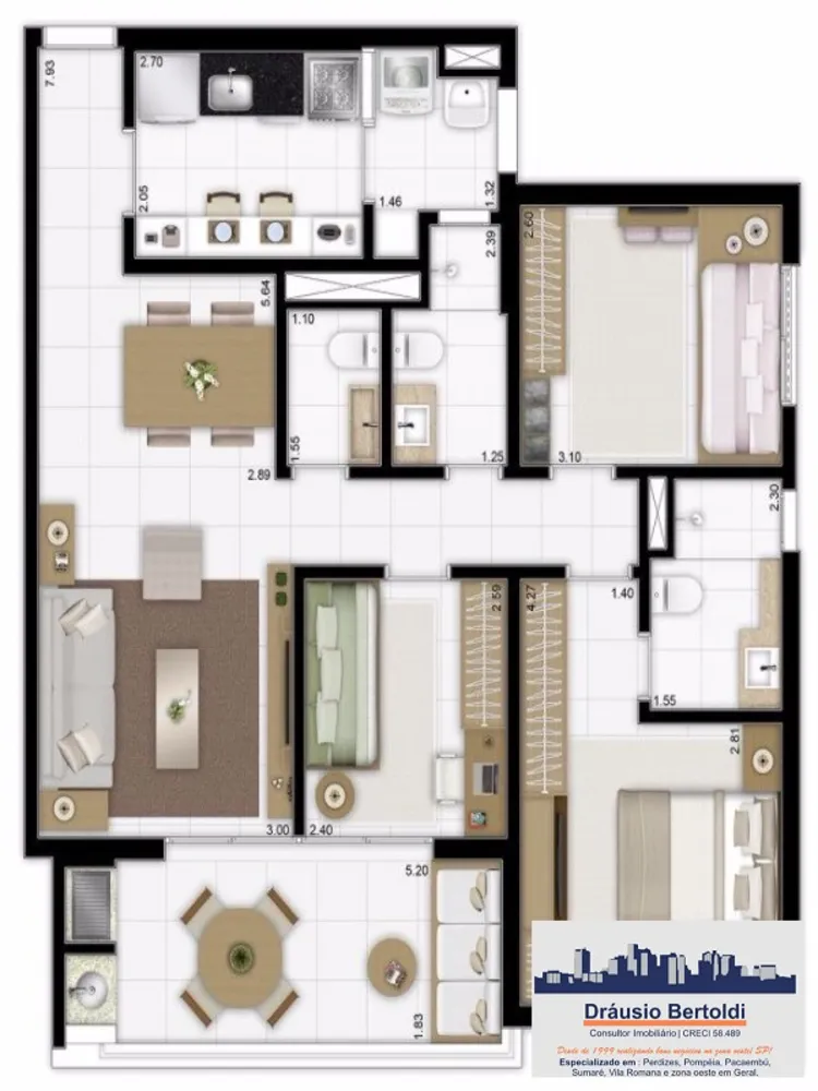 Apartamento, 3 quartos, 90 m² - Foto 16