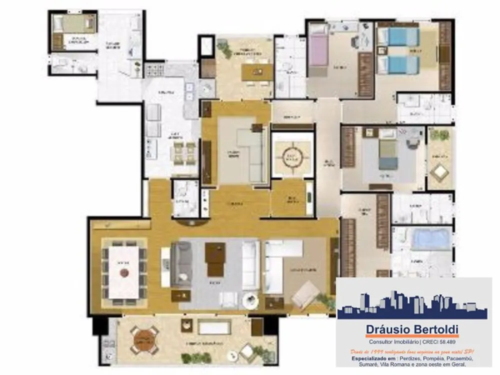 Apartamento, 4 quartos, 224 m² - Foto 15