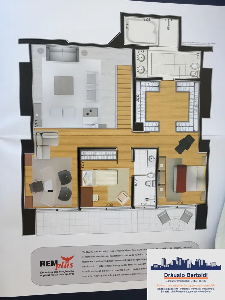 Apartamento, 3 quartos, 176 m² - Foto 9