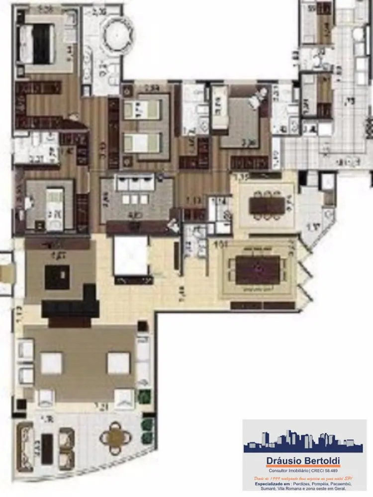 Apartamento, 4 quartos, 250 m² - Foto 12