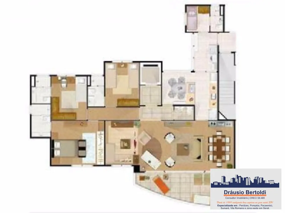 Apartamento, 4 quartos, 157 m² - Foto 5