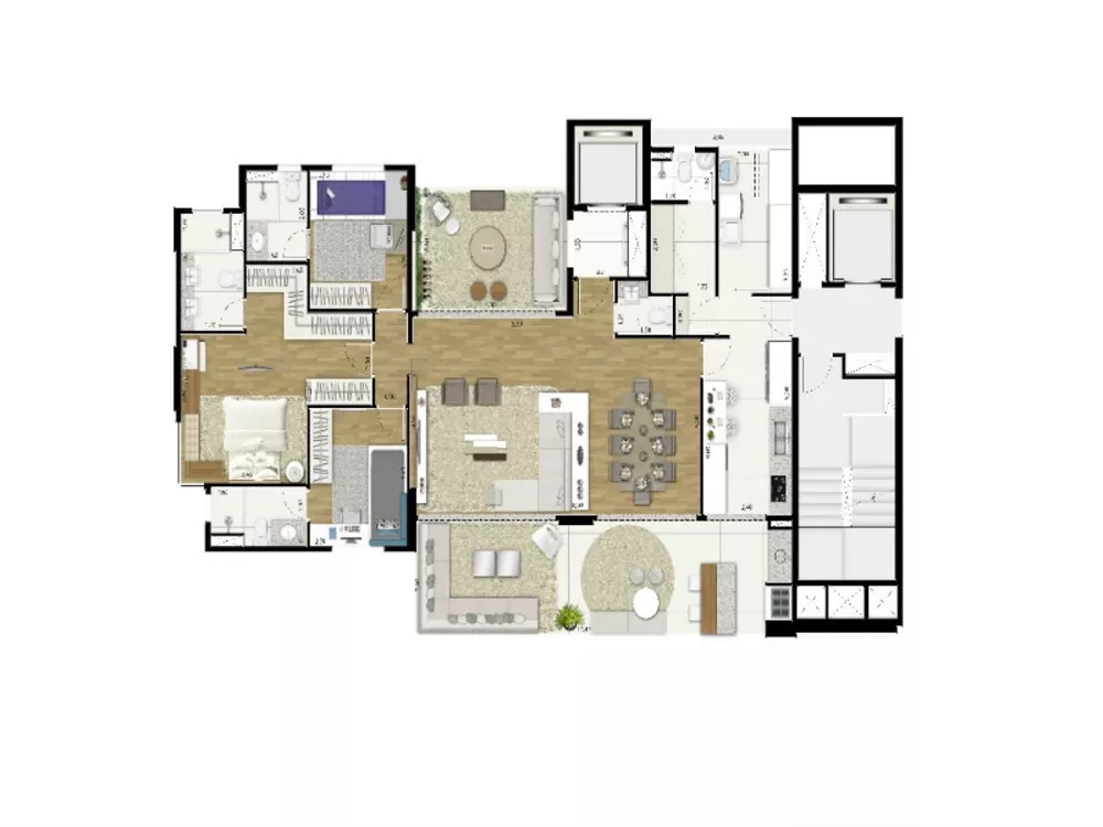 Apartamento à venda com 4 quartos, 176m² - Foto 8