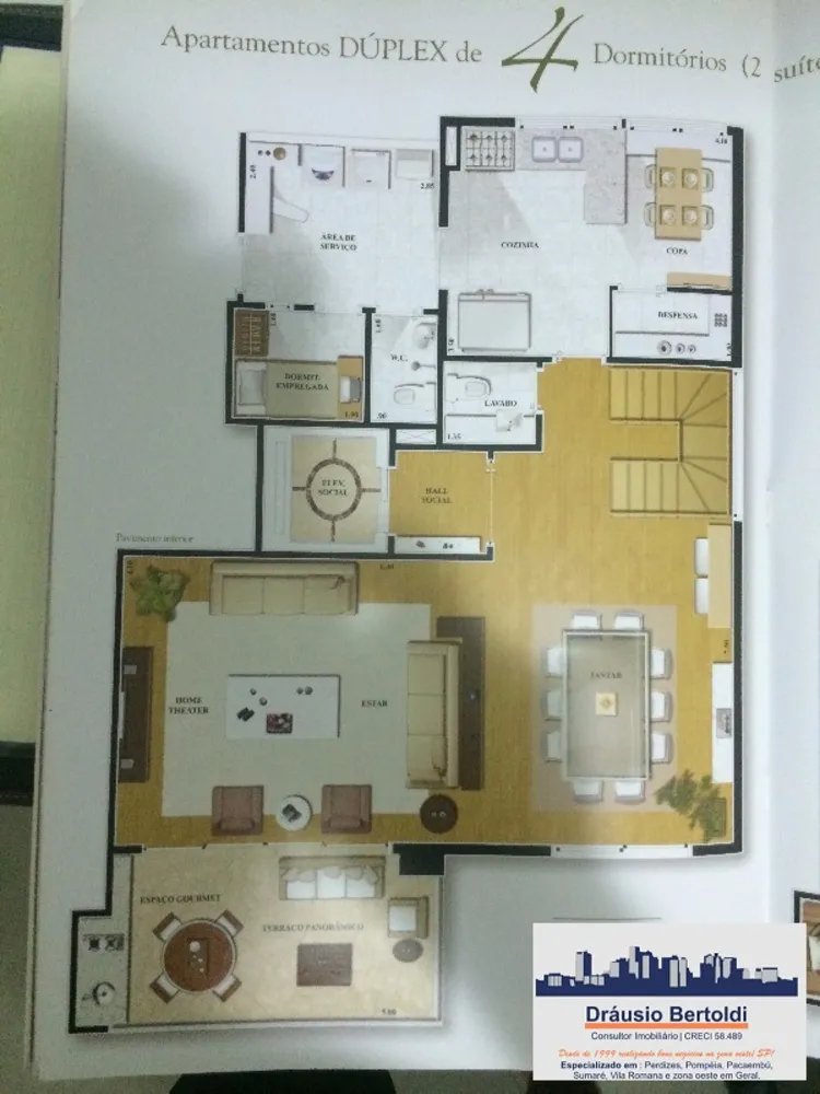 Apartamento, 4 quartos, 196 m² - Foto 2