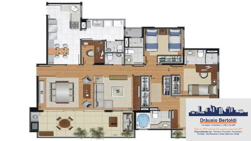 Apartamento, 3 quartos, 120 m² - Foto 14