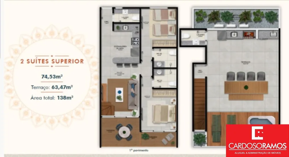 Casa, 3 quartos, 73 m² - Foto 10