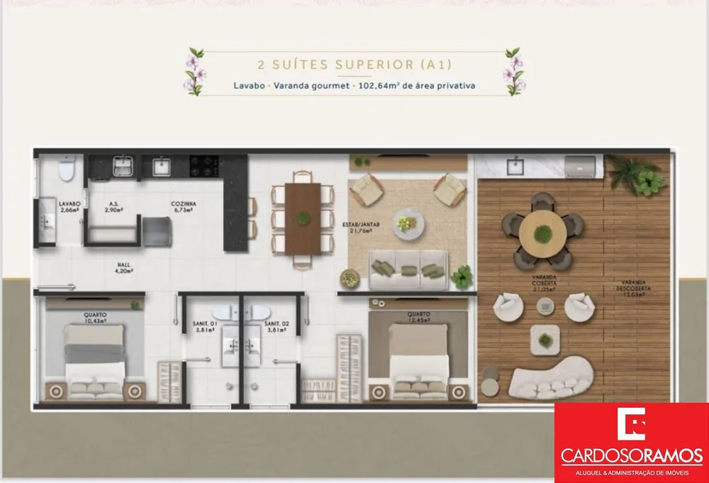 Apartamento, 3 quartos, 111 m² - Foto 10
