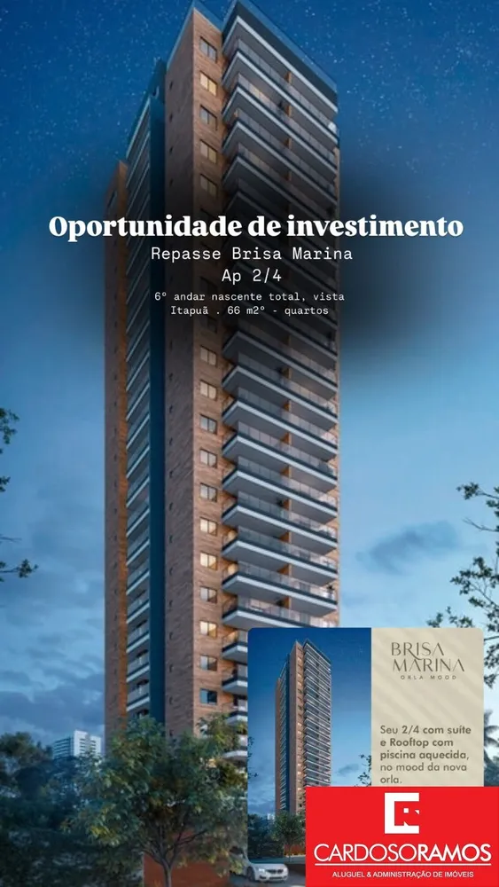 Apartamento, 2 quartos, 66 m² - Foto 1