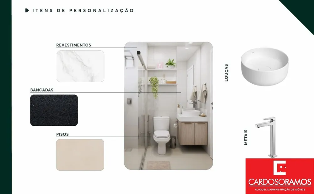 Apartamento, 2 quartos, 64 m² - Foto 2