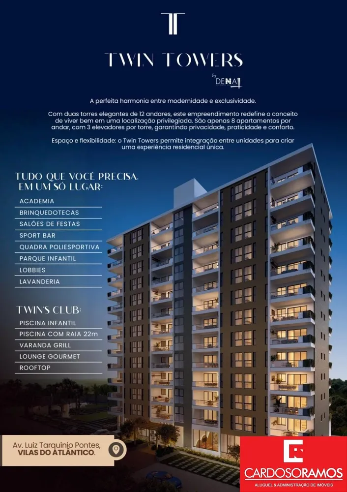 Apartamento, 2 quartos, 74 m² - Foto 1