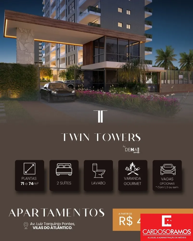 Apartamento, 2 quartos, 74 m² - Foto 2