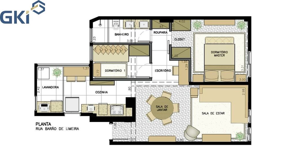 Apartamento, 2 quartos, 68 m² - Foto 5