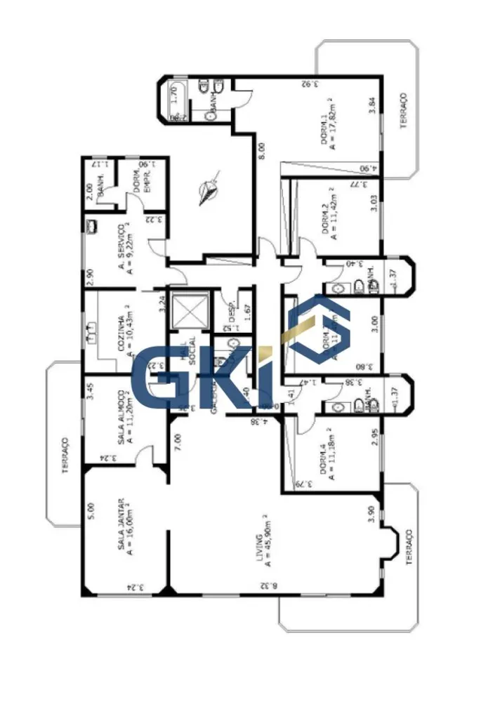 Apartamento, 4 quartos, 254 m² - Foto 24