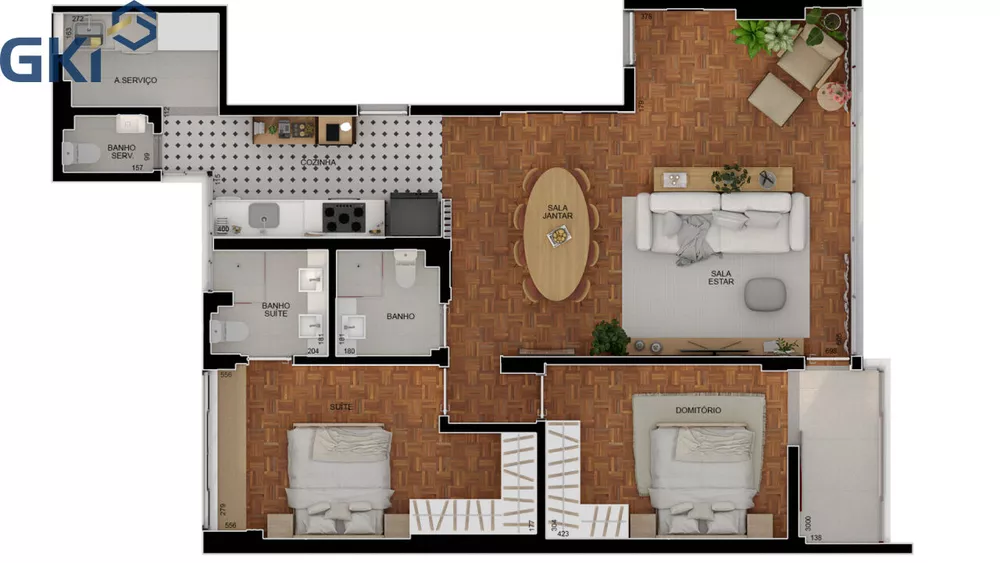 Apartamento, 2 quartos, 98 m² - Foto 4