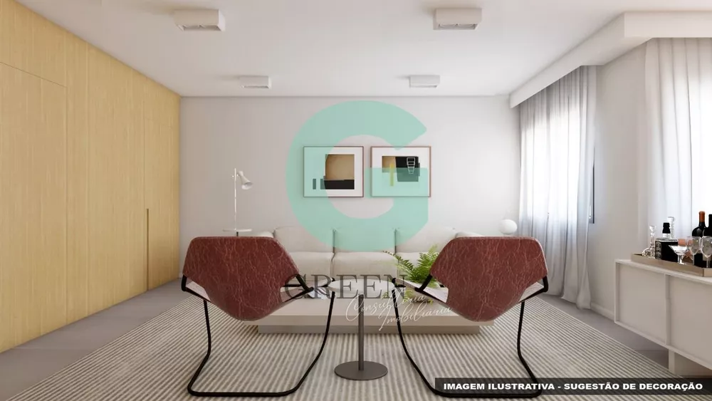 Apartamento à venda com 3 quartos, 140m² - Foto 4