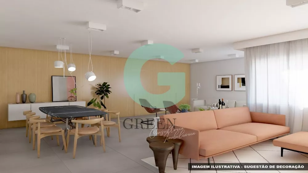 Apartamento à venda com 3 quartos, 140m² - Foto 1