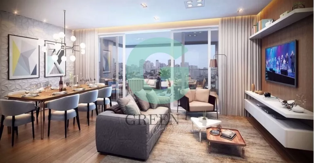 Apartamento à venda com 3 quartos, 125m² - Foto 1