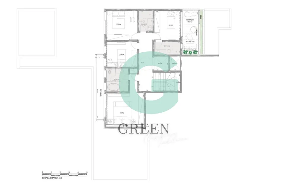 Casa de Condomínio, 4 quartos - Foto 6
