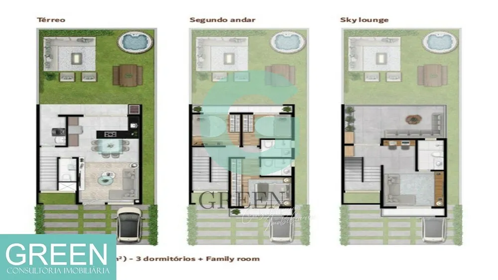 Casa de Condomínio, 3 quartos - Foto 14