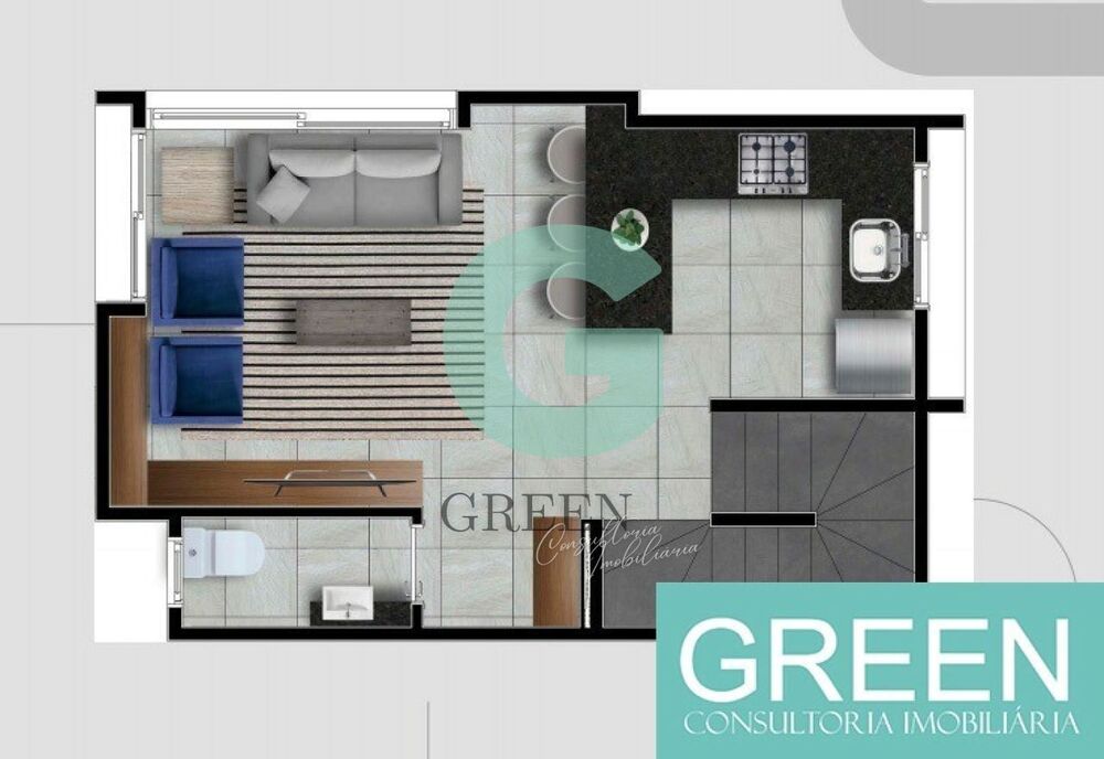 Casa de Condomínio, 2 quartos - Foto 3