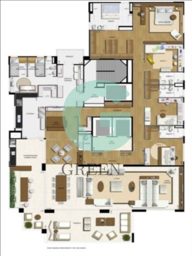 Apartamento, 4 quartos, 379 m² - Foto 8