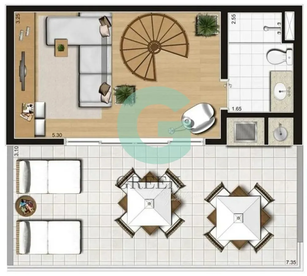 Apartamento, 1 quarto, 93 m² - Foto 16