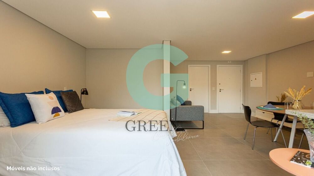 Apartamento à venda com 1 quarto, 34m² - Foto 3