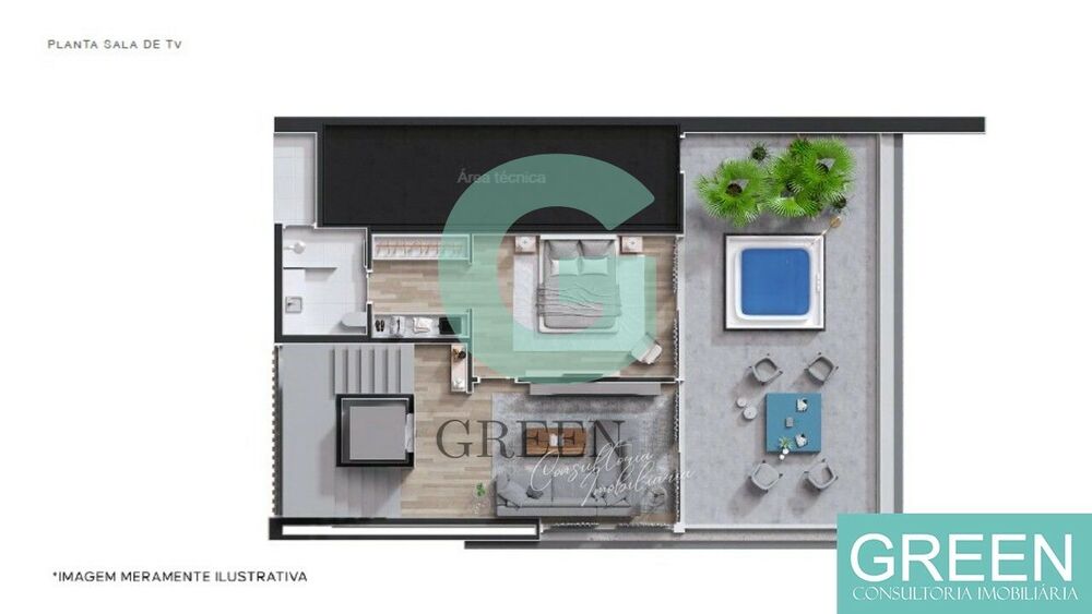 Casa de Condomínio, 3 quartos - Foto 17