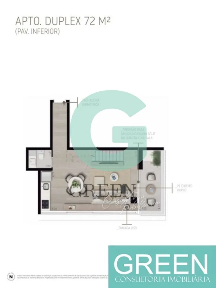 Apartamento, 1 quarto, 72 m² - Foto 10