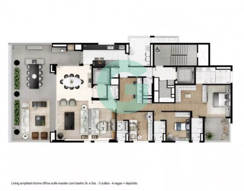 Apartamento, 4 quartos, 278 m² - Foto 5