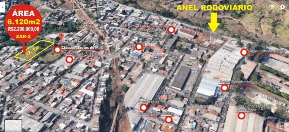Terreno, 6120 m² - Foto 2