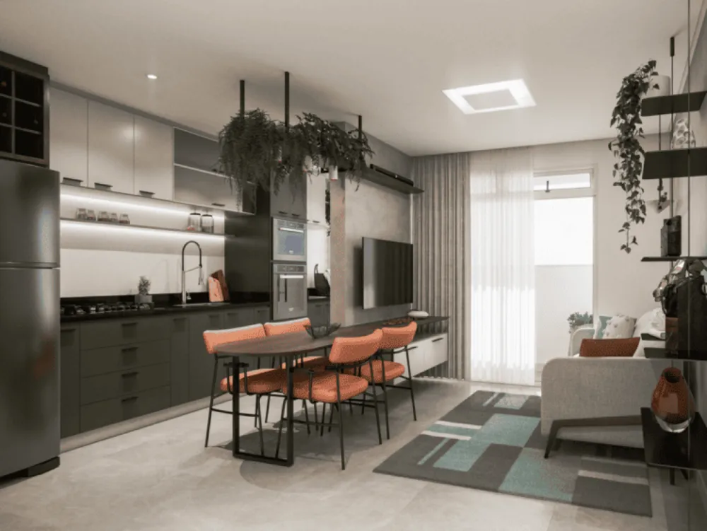 Apartamento, 2 quartos, 55 m² - Foto 2