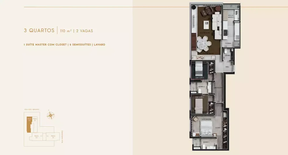 Apartamento, 4 quartos, 164 m² - Foto 8