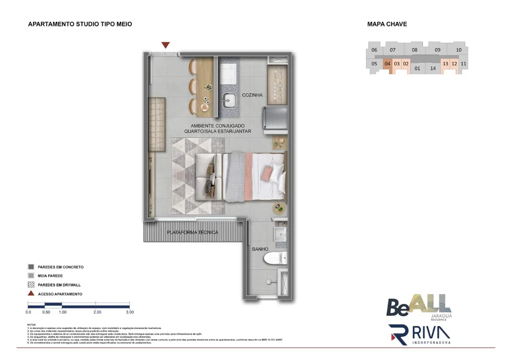 Apartamento, 2 quartos, 45 m² - Foto 8