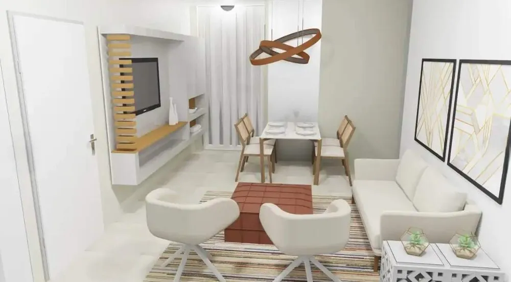 Apartamento, 2 quartos, 52 m² - Foto 2