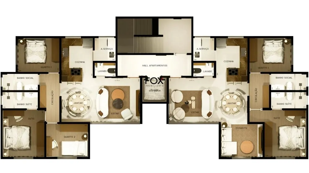 Apartamento, 3 quartos, 85 m² - Foto 1