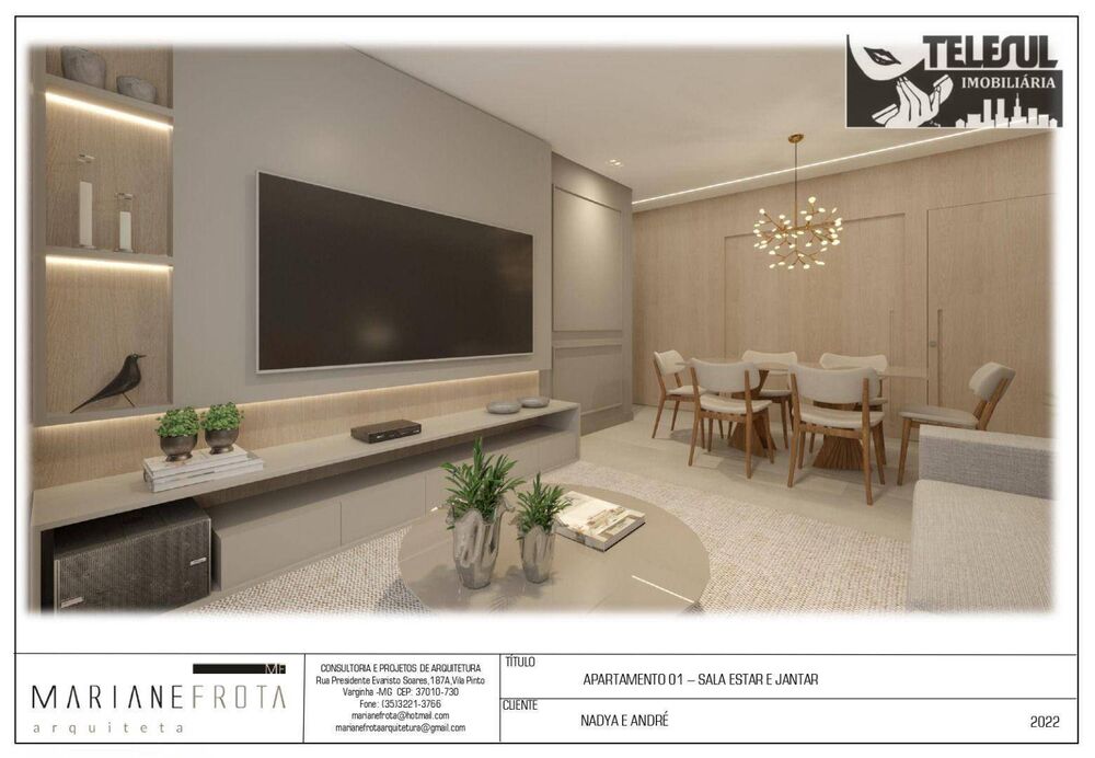 Apartamento à venda com 3 quartos, 150m² - Foto 3