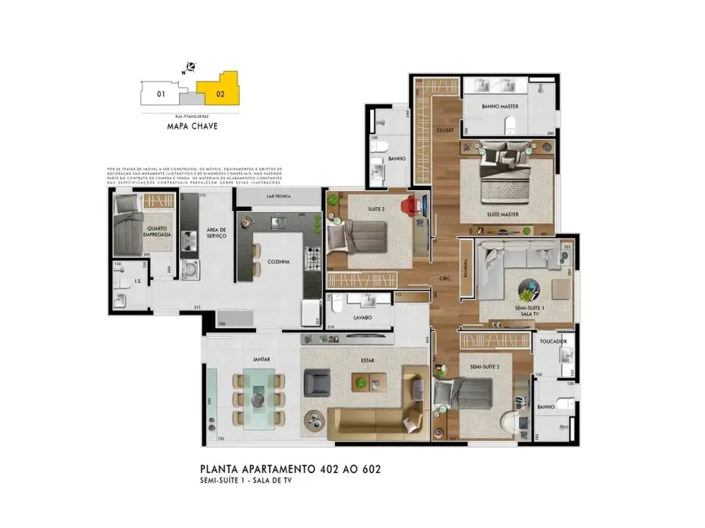 Apartamento, 3 quartos, 1200 m² - Foto 18
