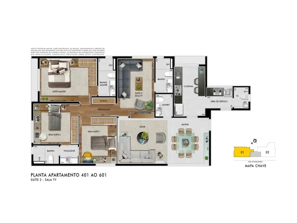 Apartamento, 3 quartos, 1200 m² - Foto 16