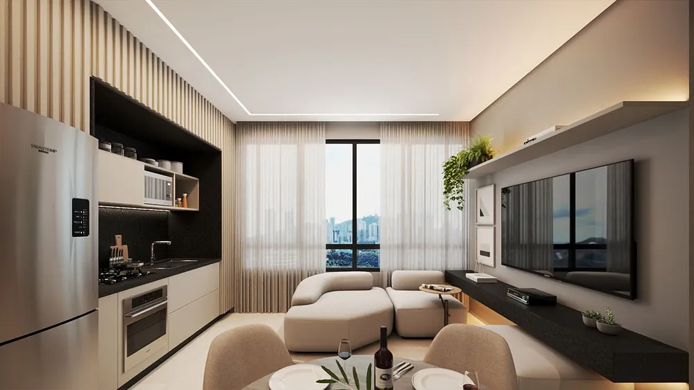 Apartamento, 2 quartos, 58 m² - Foto 2