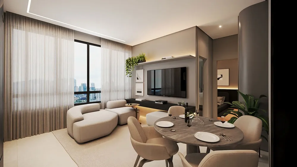 Apartamento, 2 quartos, 58 m² - Foto 1