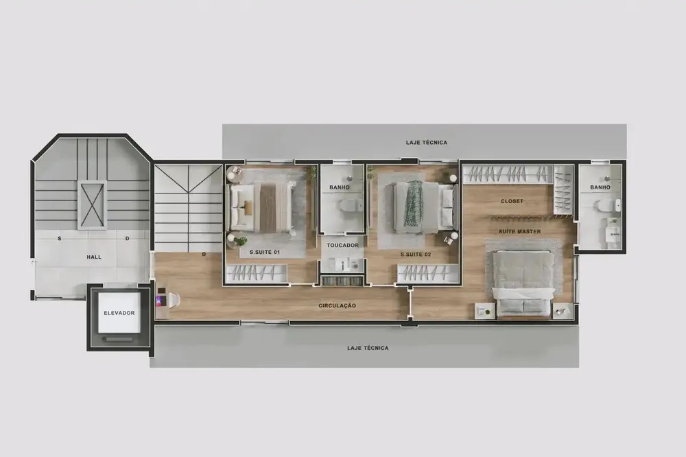 Apartamento, 3 quartos, 154 m² - Foto 8
