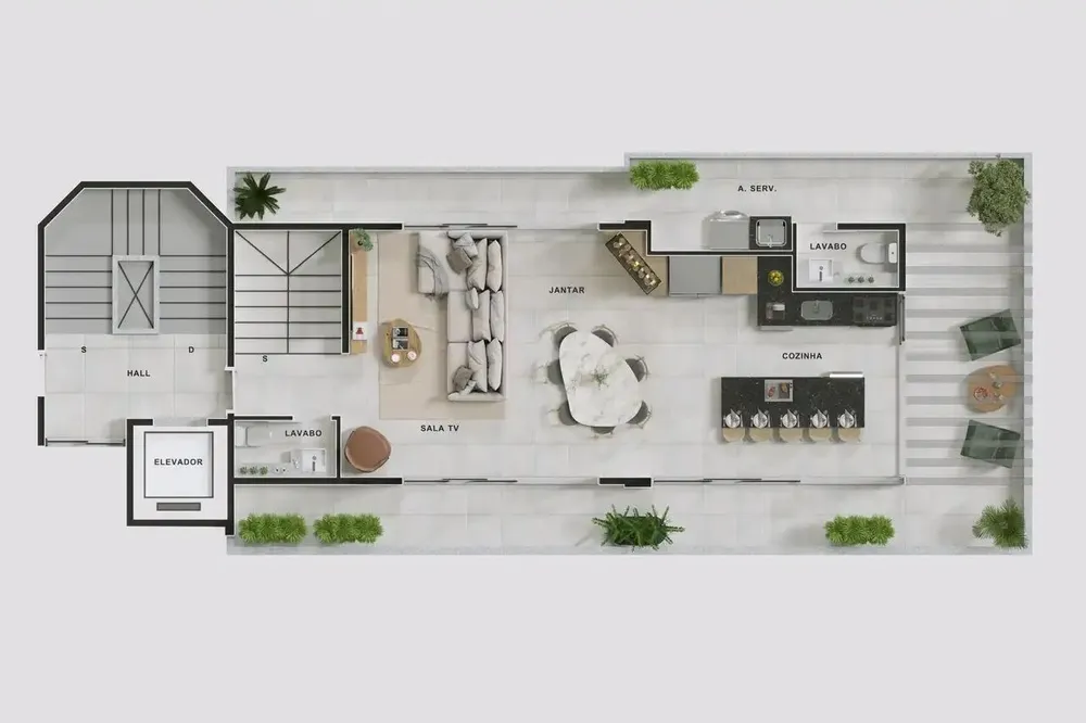 Apartamento, 3 quartos, 154 m² - Foto 4