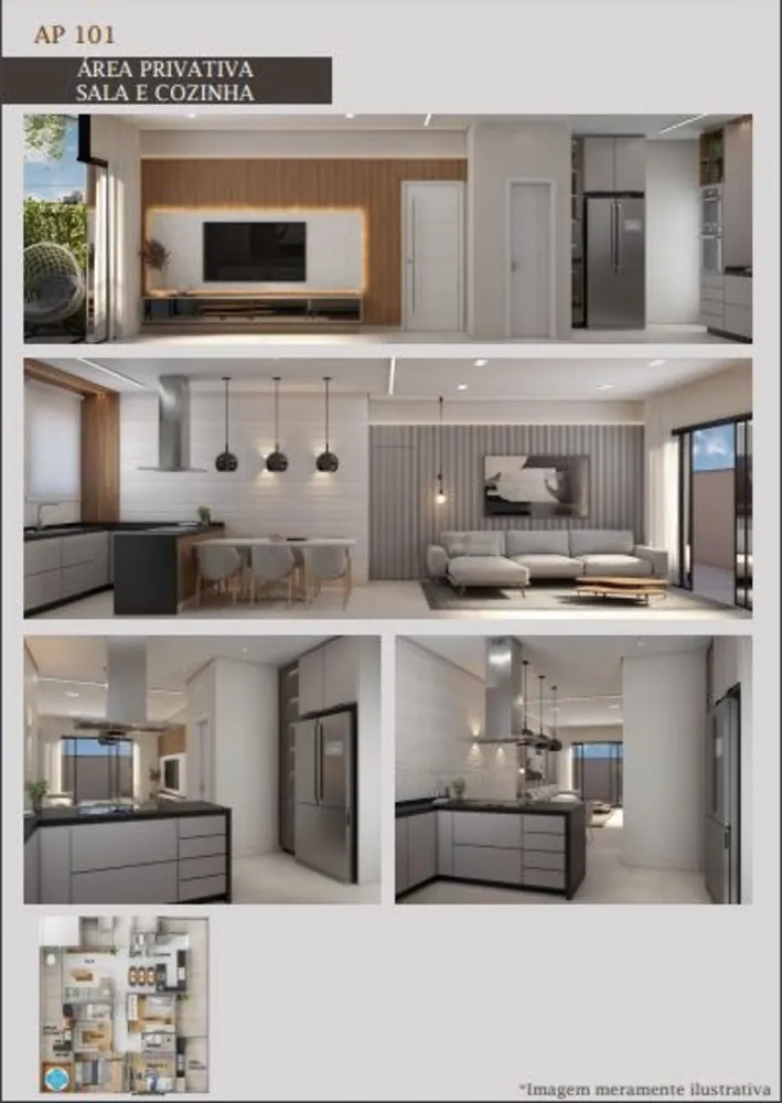 Apartamento, 3 quartos, 90 m² - Foto 1