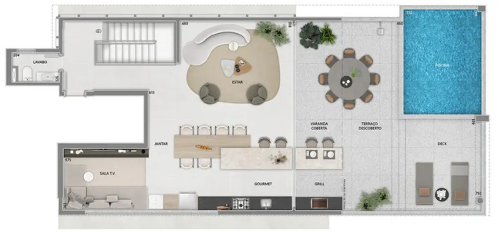 Cobertura, 4 quartos, 326 m² - Foto 2